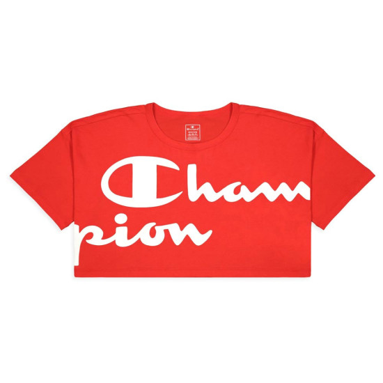 Champion Γυναικεία κοντομάνικη μπλούζα crop Champion Γυναικεία κοντομάνικη μπλούζα crop